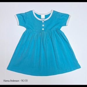 Hanna Andersson Aqua Dress - 90 (3)